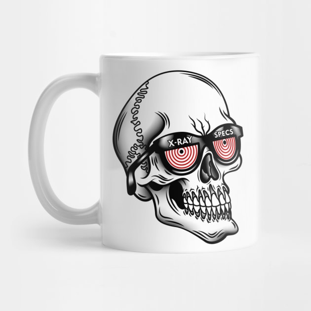 X-Ray Specs Skull by OldSalt